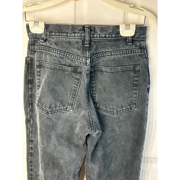 Gap Jeans Women's 6 Long Black Slim Fit Mid-Rise Tapered Leg 100% Cotton - Picture 7 of 8